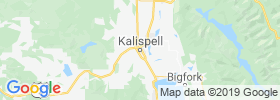 Kalispell map